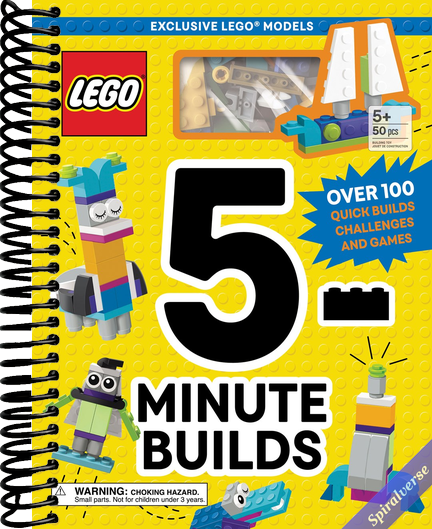 LEGO(r) Books. 5-Minute Builds: 100+ Quick Model Build Ideas, Basic Brick Kit, and Awesome Activities to Inspire Imagination and Creativity!