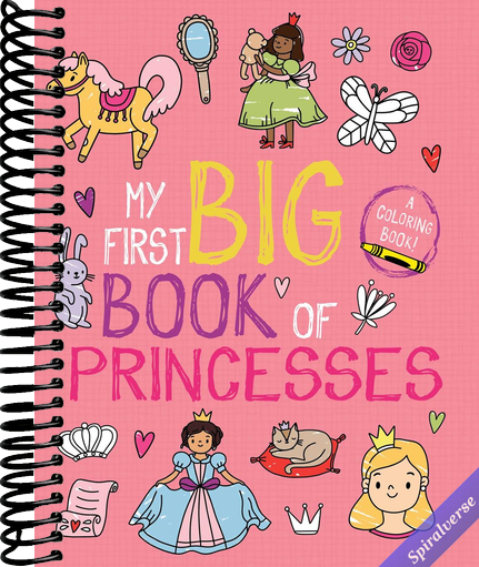 My First Big Book of Princesses (My First Big Book of Coloring)