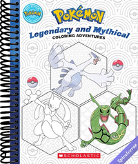 Pokémon Coloring Adventures #2: Legendary & Mythical Pokémon | The Perfect Stocking Stuffer!