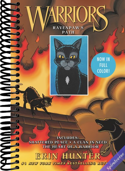 Warriors: Ravenpaw's Path: 3 Full-Color Warriors Books in 1: A Full-Color Graphic Novel Collection of Adventures in the Warriors Universe