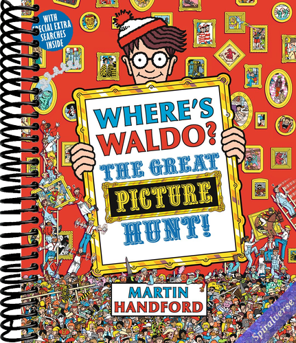 Where's Waldo? The Great Picture Hunt!: (A Hidden Object Activity Book Including Stickers, Spot-the-Difference Spreads, Search & Find Puzzles, & More - a Perfect Gift & Travel Companion for All Ages)